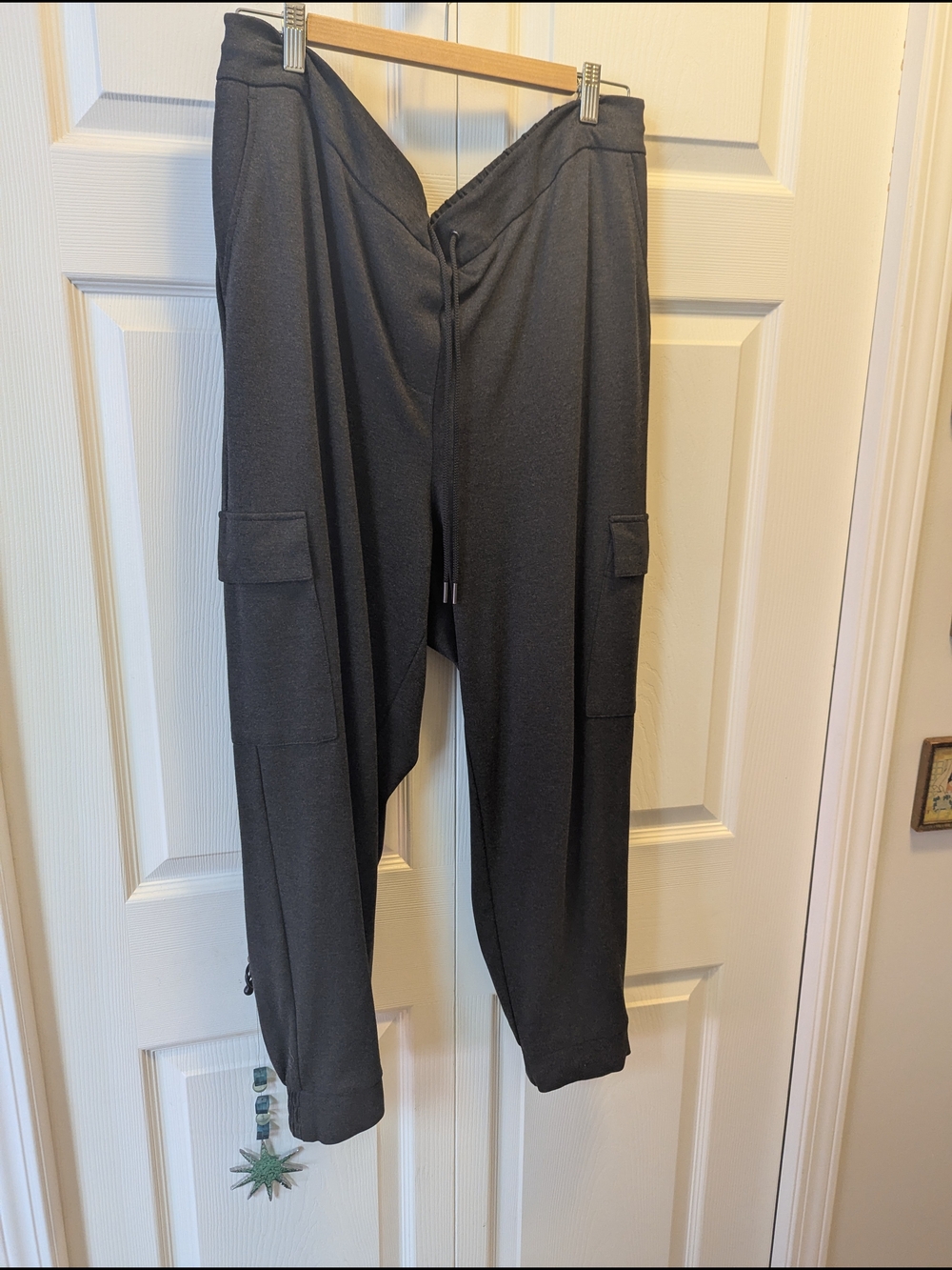 Penningtons Dark Gray Cargo Jogger/Work Pants